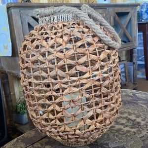 New, never used fake flicker candle hanging decor